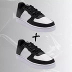 KIT 2 PARES: Tênis Feminino e Masculino - Casual Dia a Dia - Tam 33 a 43 - Uso Duradouro