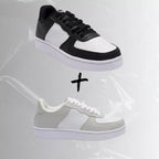 KIT 2 PARES: Tênis Feminino e Masculino - Casual Dia a Dia - Tam 33 a 43 - Uso Duradouro