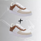 KIT 2 PARES: Tênis Feminino e Masculino - Casual Dia a Dia - Tam 33 a 43 - Uso Duradouro
