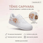 Tênis Infantil/Feminino Capivara 26 ao 37 Personagem - Conforto Prolongado - Dia a Dia e Escola